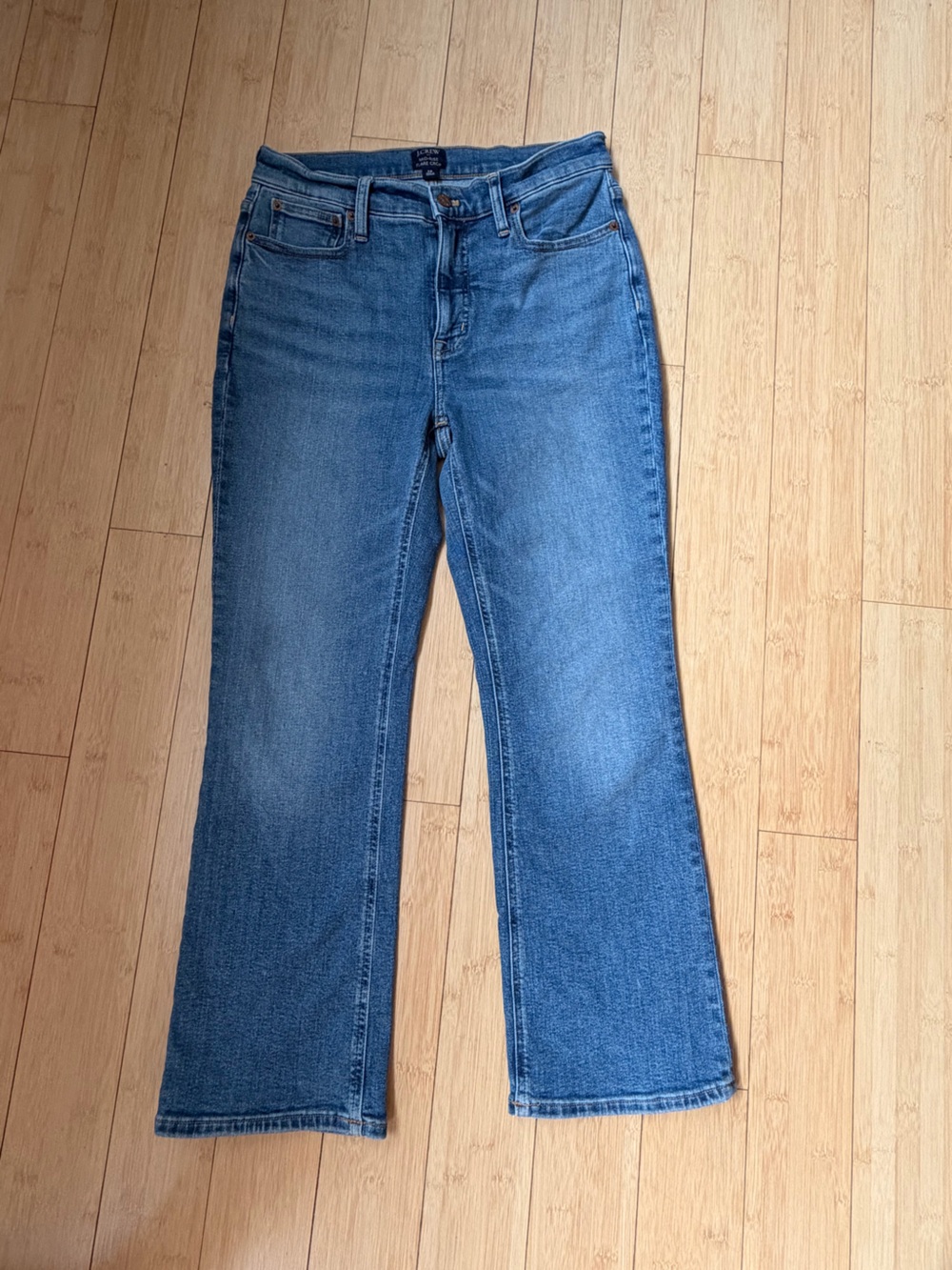 J. Crew Women's Skinny Straight-Leg Blue Jeans